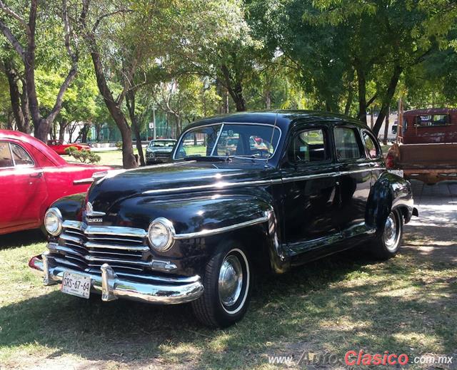 1948 Plymout Sedán de Luxe - Día Nacional del Auto Antiguo Monterrey 2018