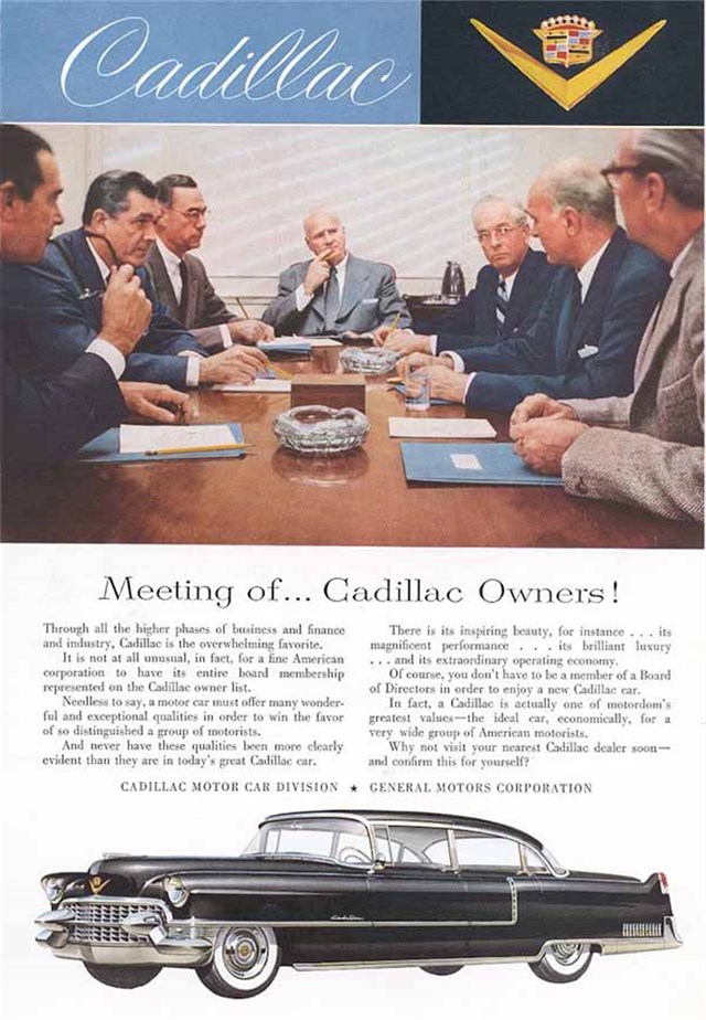 Advertising of Cadillac Serie 60 Special 1955 #171