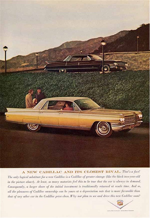 Cadillac Varios 1963 #980 publicidad impresa