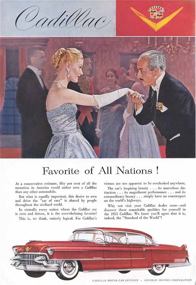 Cadillac Serie 60 Special 1955 #172 publicidad impresa