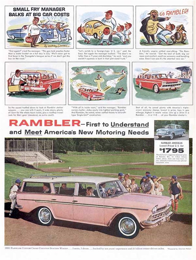 Nash Rambler 1960 #581 publicidad impresa