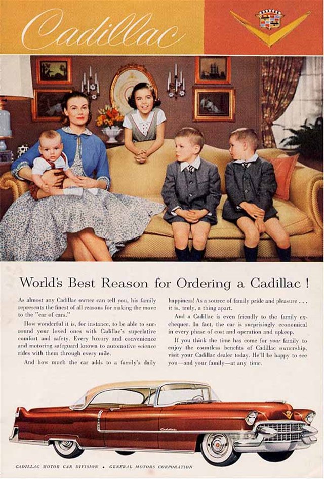 Cadillac Serie 62 1955 #173 publicidad impresa