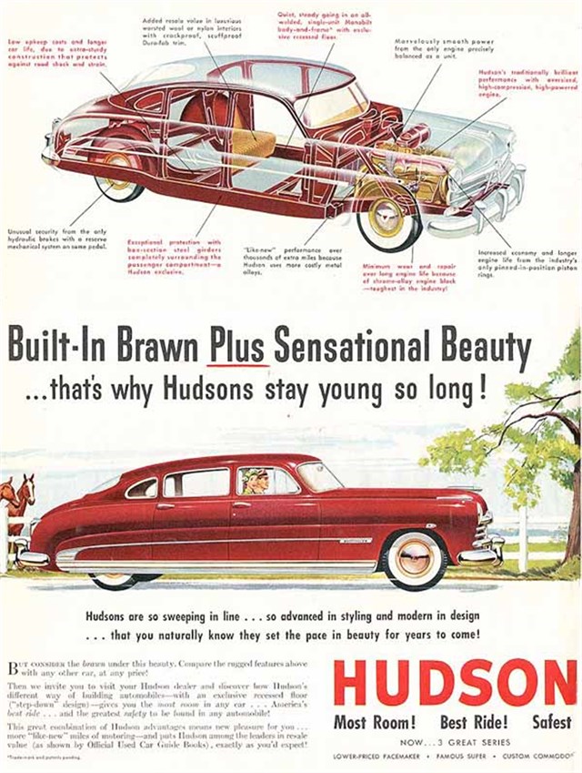 Hudson Varios 1950 #270 publicidad impresa