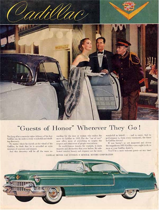 Cadillac Serie 62 1955 #174 publicidad impresa