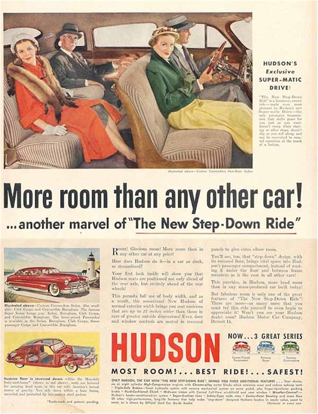 Hudson Varios 1950 #271 publicidad impresa