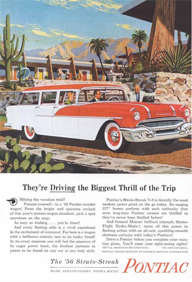Pontiac Varios 1956 #471 publicidad impresa