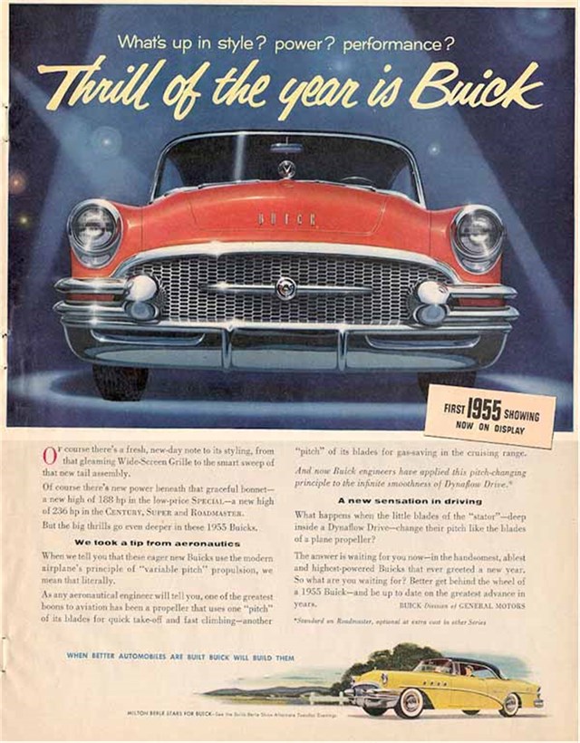 Buick Varios 1955 #372 publicidad impresa