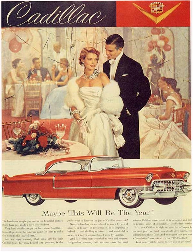 Cadillac Serie 62 1955 #176 publicidad impresa