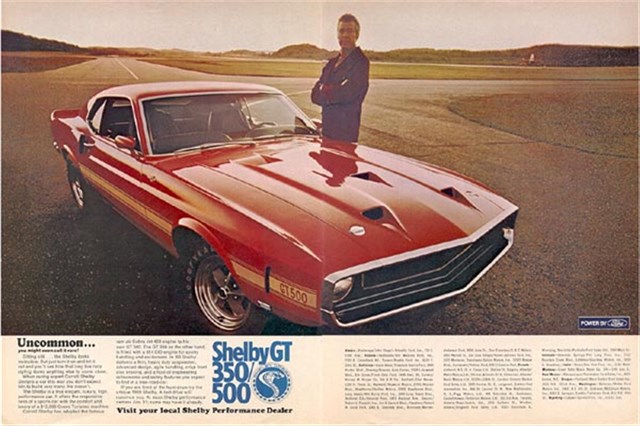 Ford Mustang 1969 #1082 publicidad impresa