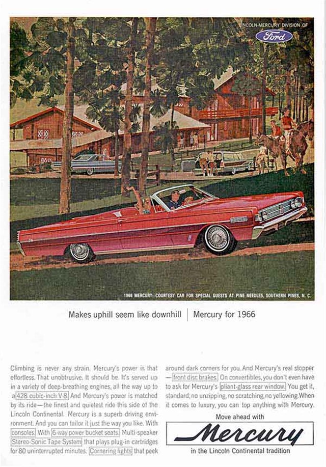 Mercury S-55 1966 #786 publicidad impresa