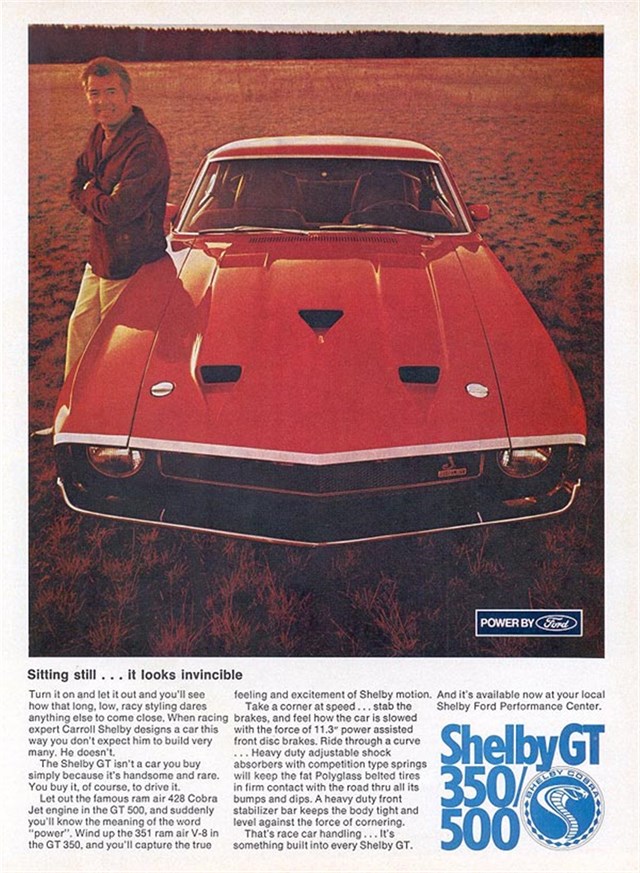 Advertising of Ford Mustang 1969 #1083