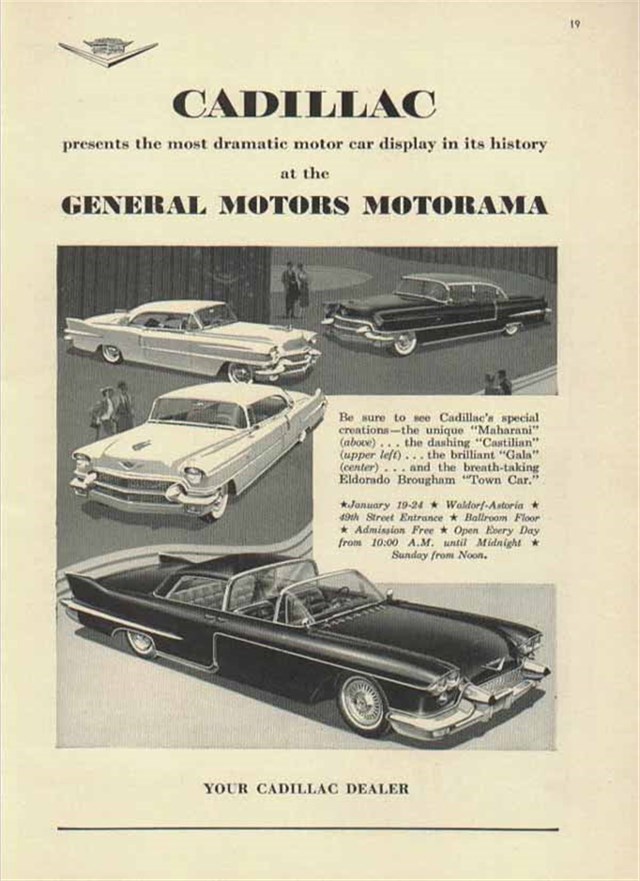 Cadillac Varios 1956 #179 publicidad impresa