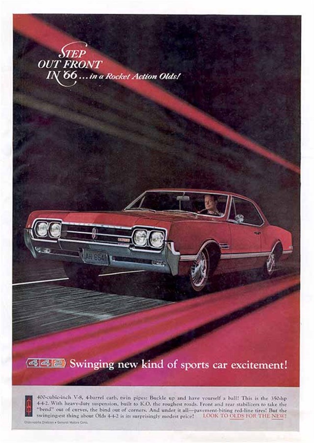 Oldsmobile Varios 1966 #790 publicidad impresa