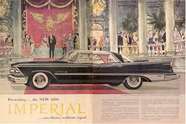 Chrysler Imperial 1959 #511 publicidad impresa