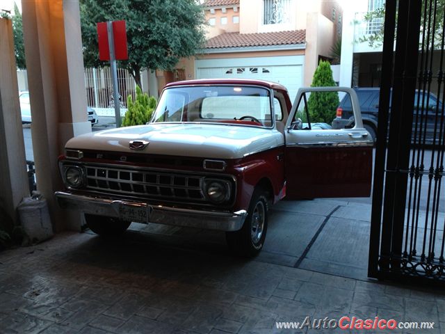 1965 ford f100 custom cab - 24 Aniversario Museo del Auto de Monterrey