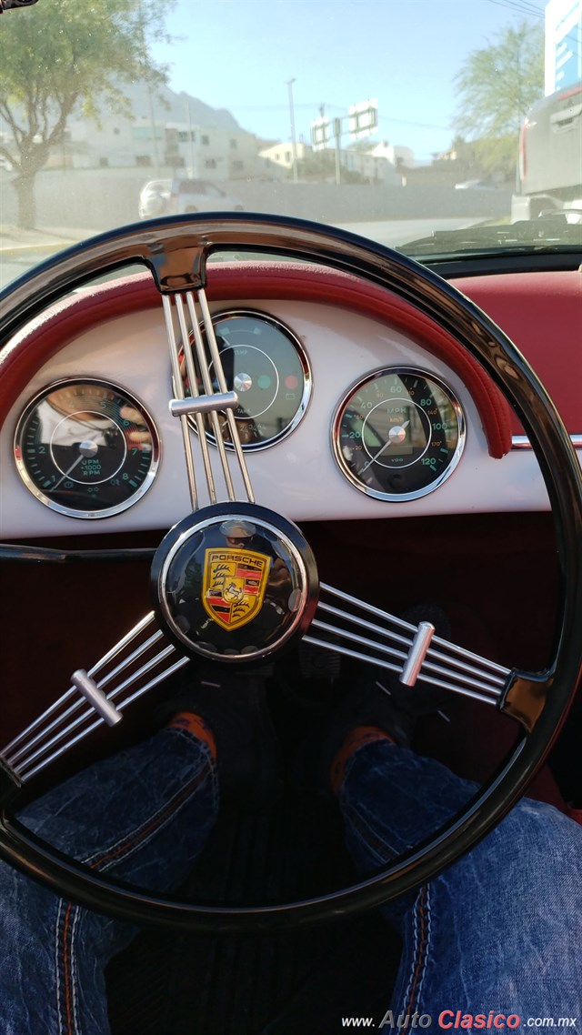 1956 Porsche 356 speedster - Día Nacional del Auto Antiguo Monterrey 2019