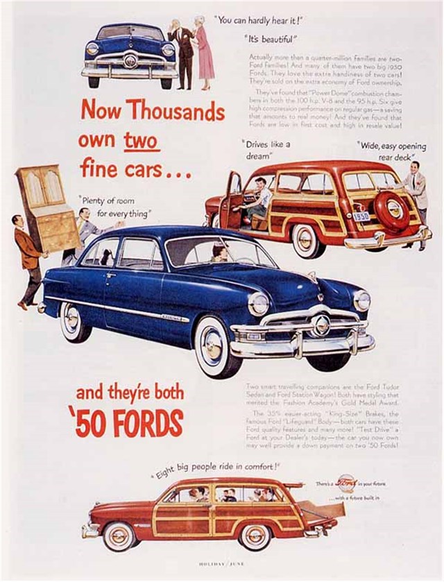 Advertising of Ford Varios 1950 #185