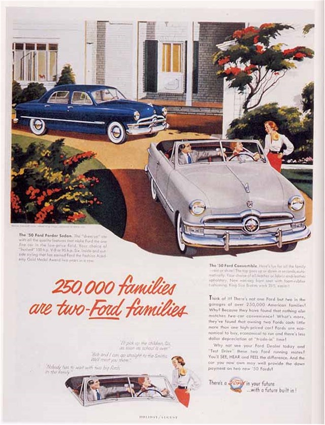 Ford Varios 1950 #188 publicidad impresa