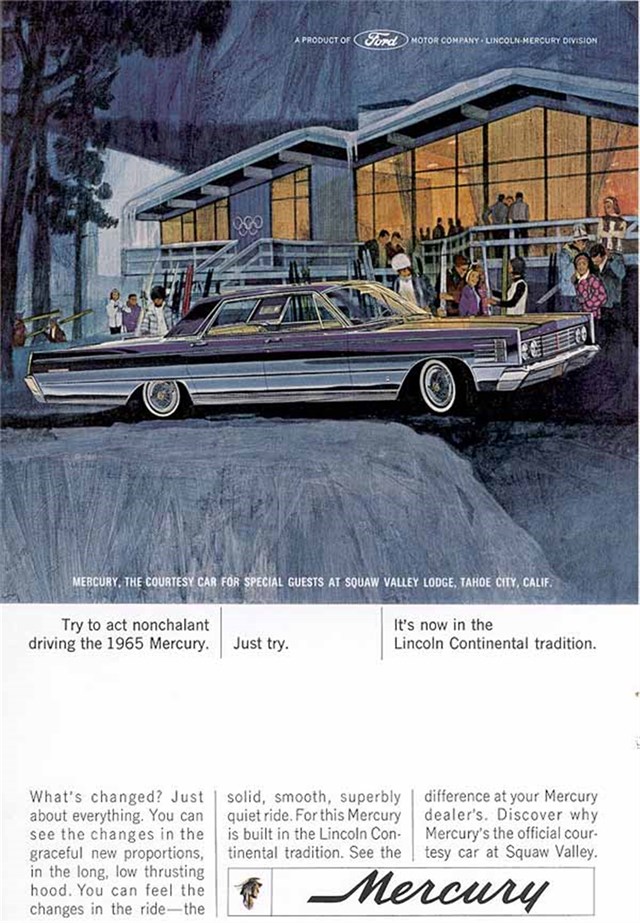 Mercury Varios 1965 #697 publicidad impresa