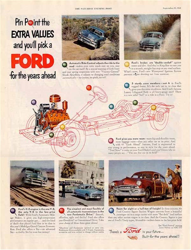 Advertising of Ford Varios 1951 #189