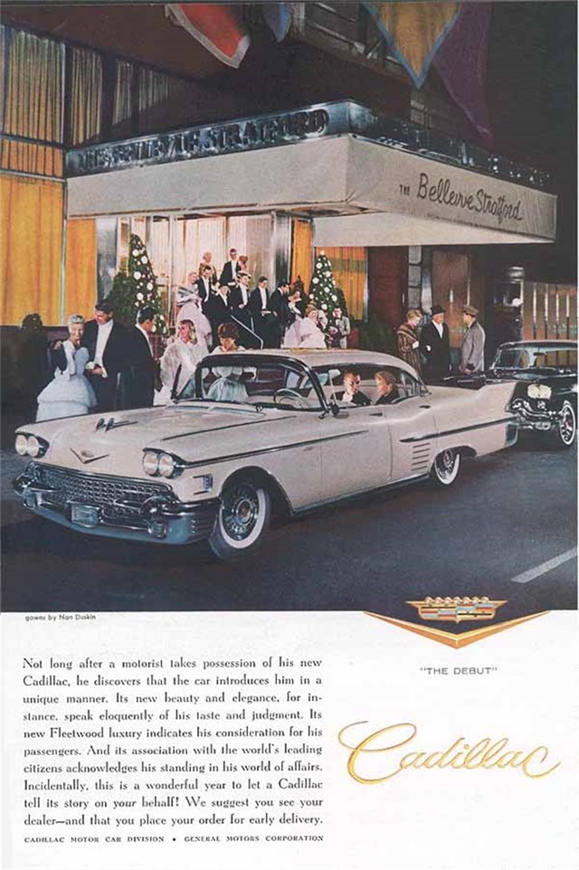 Cadillac Serie 62 1958 #486 publicidad impresa