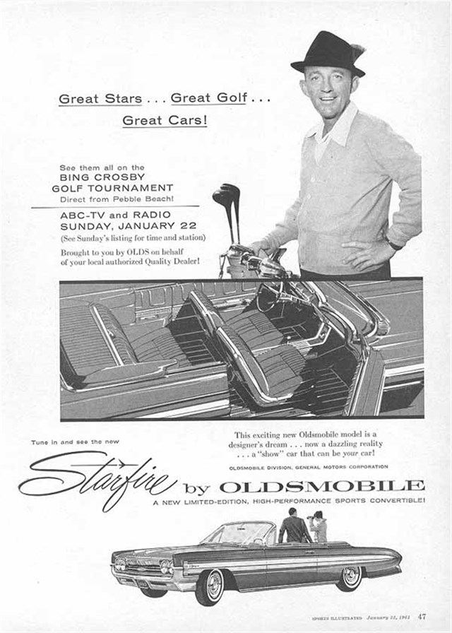 Oldsmobile Startfire 1961 #598 publicidad impresa
