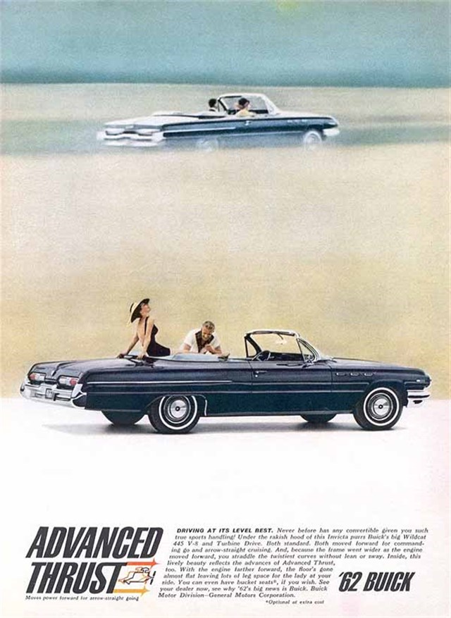 Buick Wildcat 1962 #599 publicidad impresa