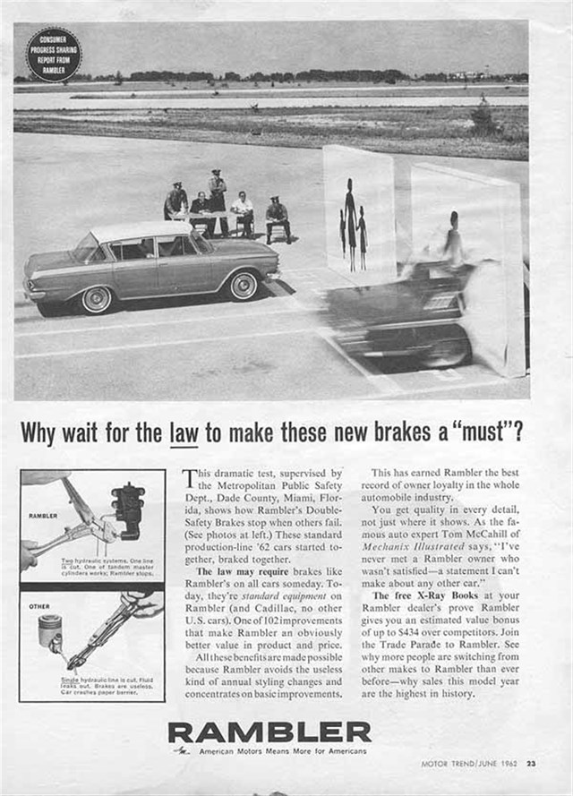 Advertising of Nash Rambler 1962 #699