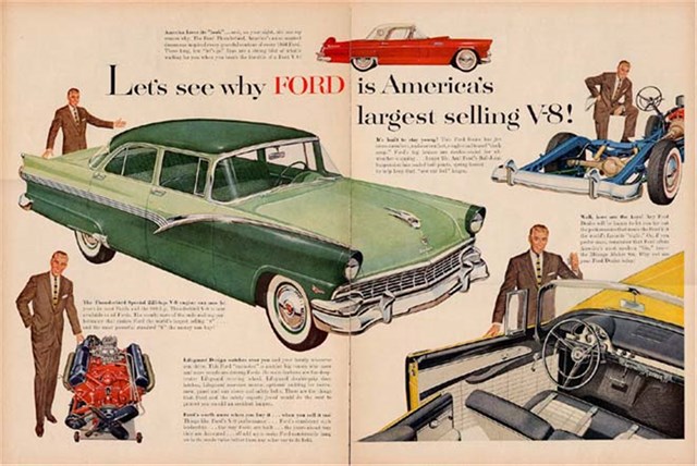 Ford Varios 1956 #14 publicidad impresa