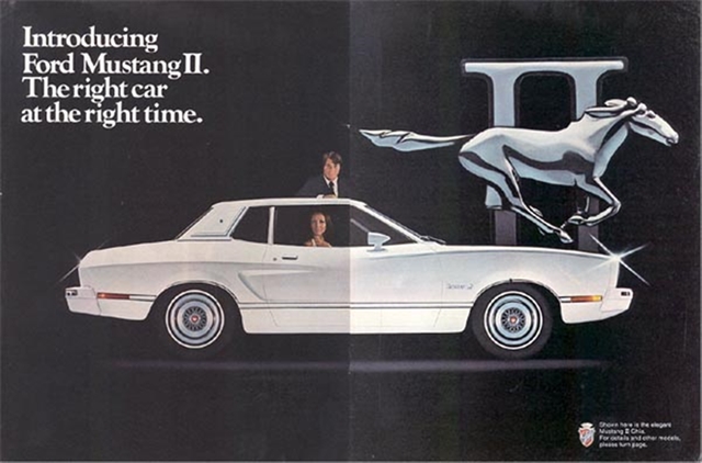 Ford Mustang 1974 #1097 publicidad impresa
