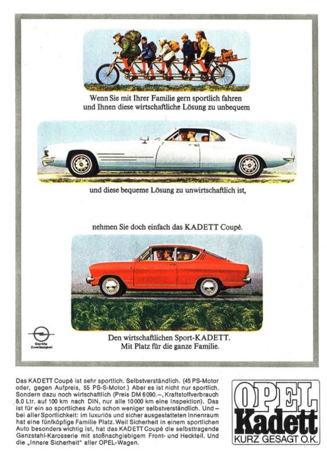 Advertising of Opel Kadett 1965 #1216