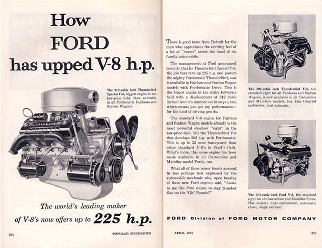 Ford Varios 1956 #17 publicidad impresa