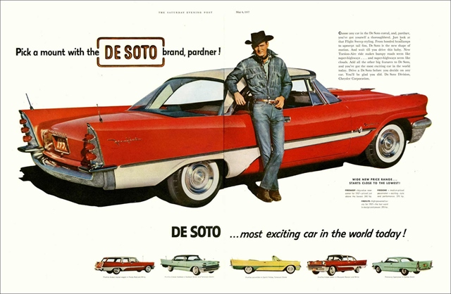 Advertising of DeSoto Sportsman 1957 #1164