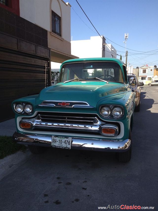 1959 chevrolet pick up apache - 24 Aniversario Museo del Auto de Monterrey