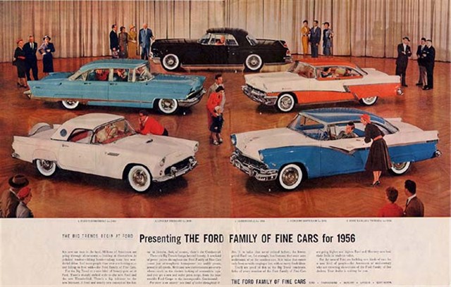 Ford Varios 1956 #19 publicidad impresa