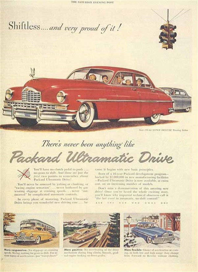 Packard Varios 1950 #293 publicidad impresa