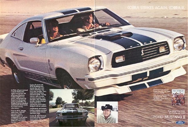 Ford Mustang 1976 #1102 publicidad impresa