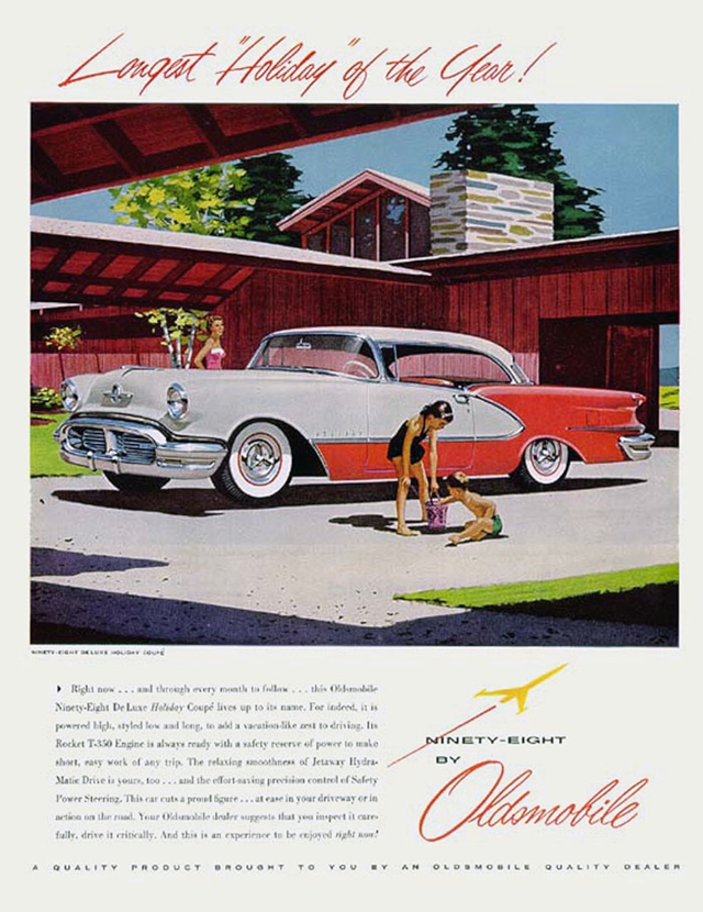 Advertising of Oldsmobile Super 88 1956 #1220