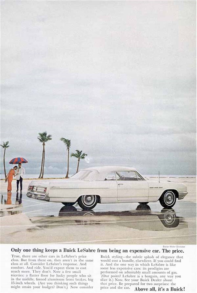 Buick LeSabre 1964 #606 publicidad impresa