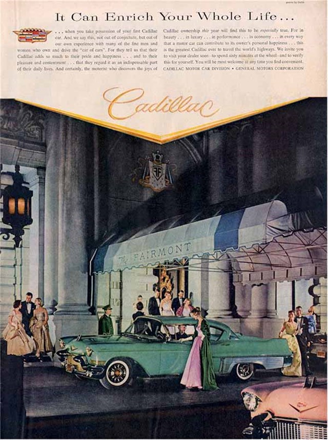 Cadillac Serie 60 Special 1957 #906 publicidad impresa