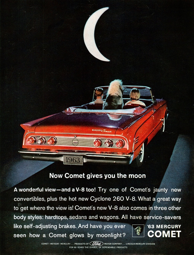 Mercury Comet 1963 #1222 publicidad impresa