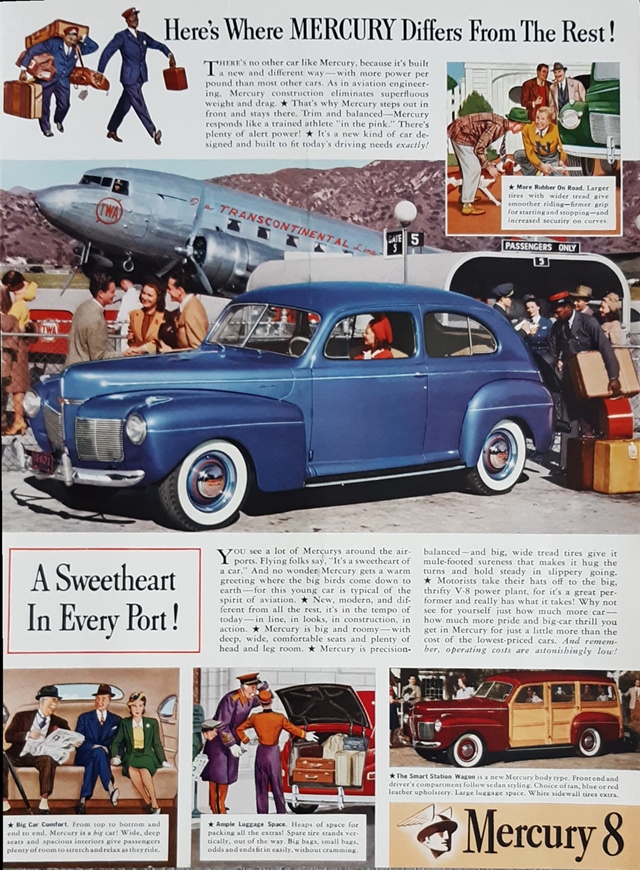 Advertising of Mercury Varios 1941 #1263