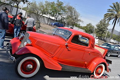 Desfile Monterrey Día Nacional del Auto Antiguo - Concentración del contingente - Parte 1