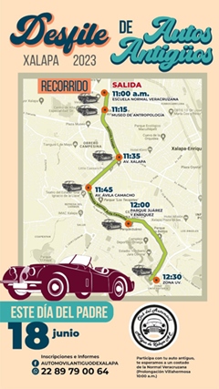 Desfile de Autos Antiguos Xalapa