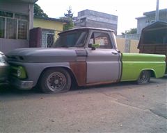 chevrolet 1966 con suspension por bolsas de aire