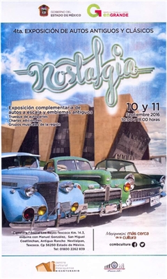 4ta. Exposición de Autos Antiguos y Clásicos Nostalgia