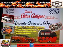 Festival de Autos Antiguos, Vicente Guerrero, Dgo