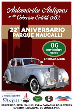 22o Aniversario del Club Automóviles Antiguos y de Colección Satélite