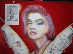 Trabajo de pintura (aerografia) MARILYN - Trabajo de pintura (aerografia) MARILYN