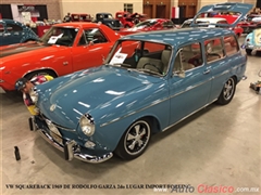 VW Squareback 1969, Rodolfo Garza. 2do Lugar. Categoría: Import/Foreign